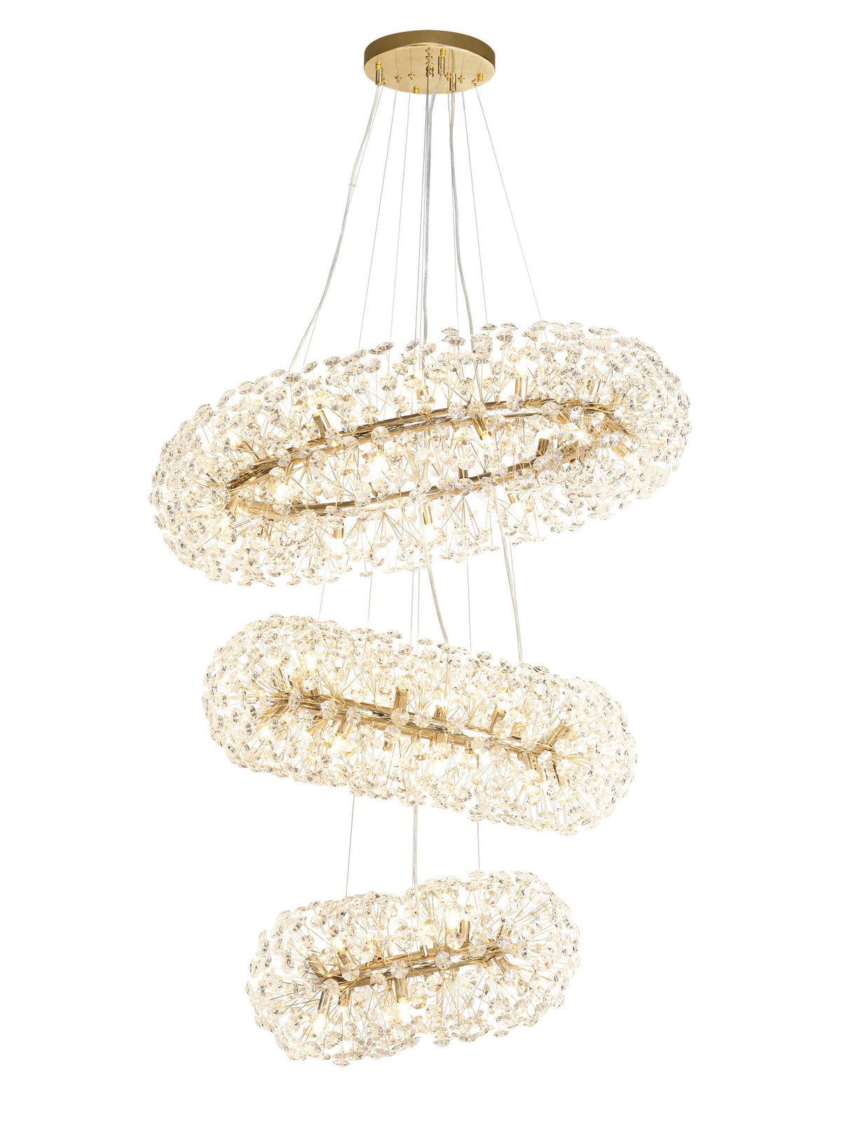 Monroe 3 Tier Pendant  EM4248-HSA