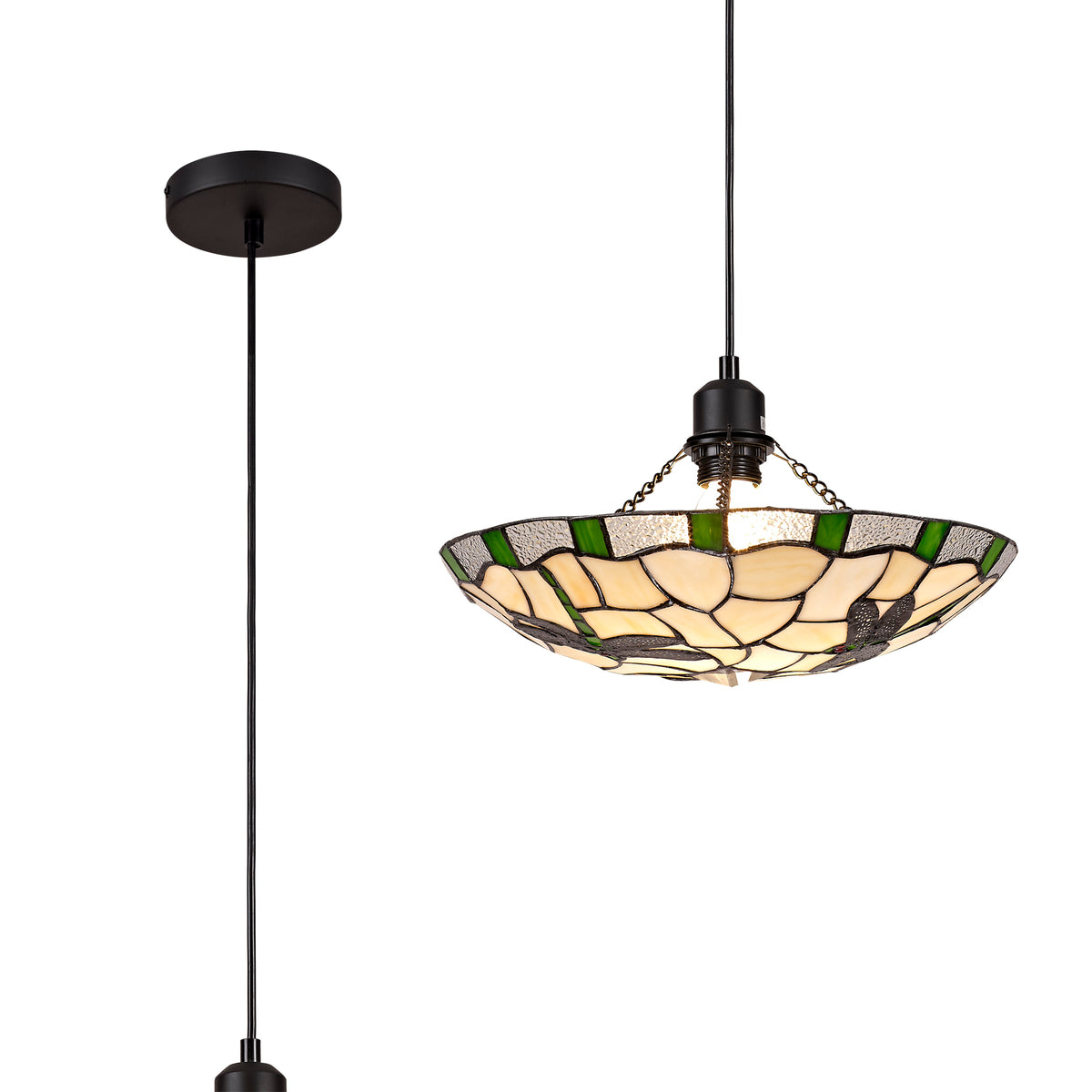 Nicholson 1 Light Pendant  EM0410-KHSA