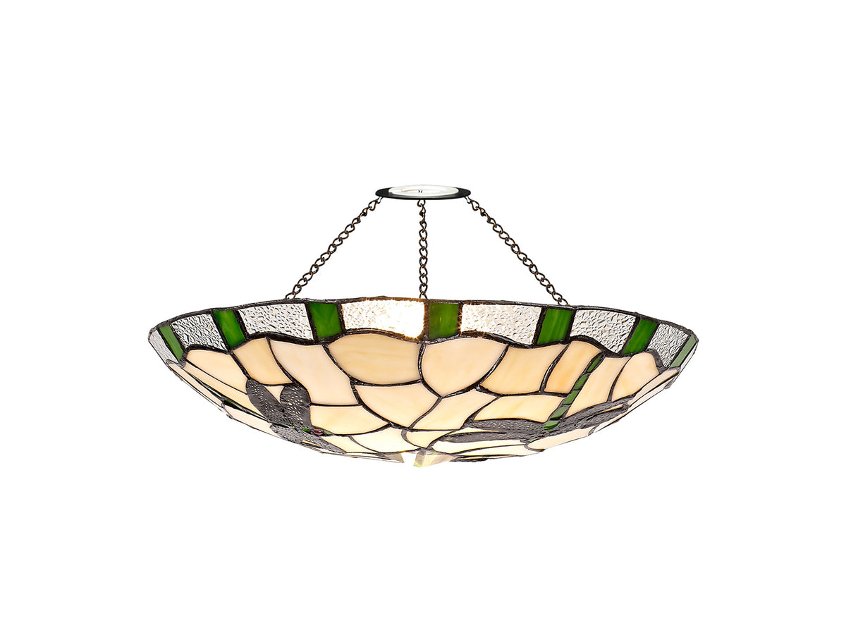 Nicholson 35cm Tiffany Non-electric Uplighter Shade,  EM7527-HSA