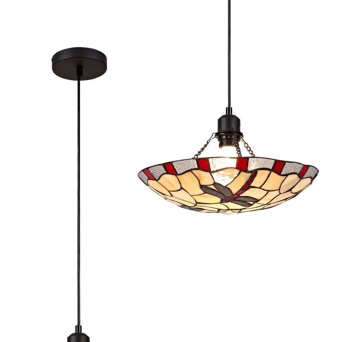 Nicholson 1 Light Pendant  EM8310-KHSA