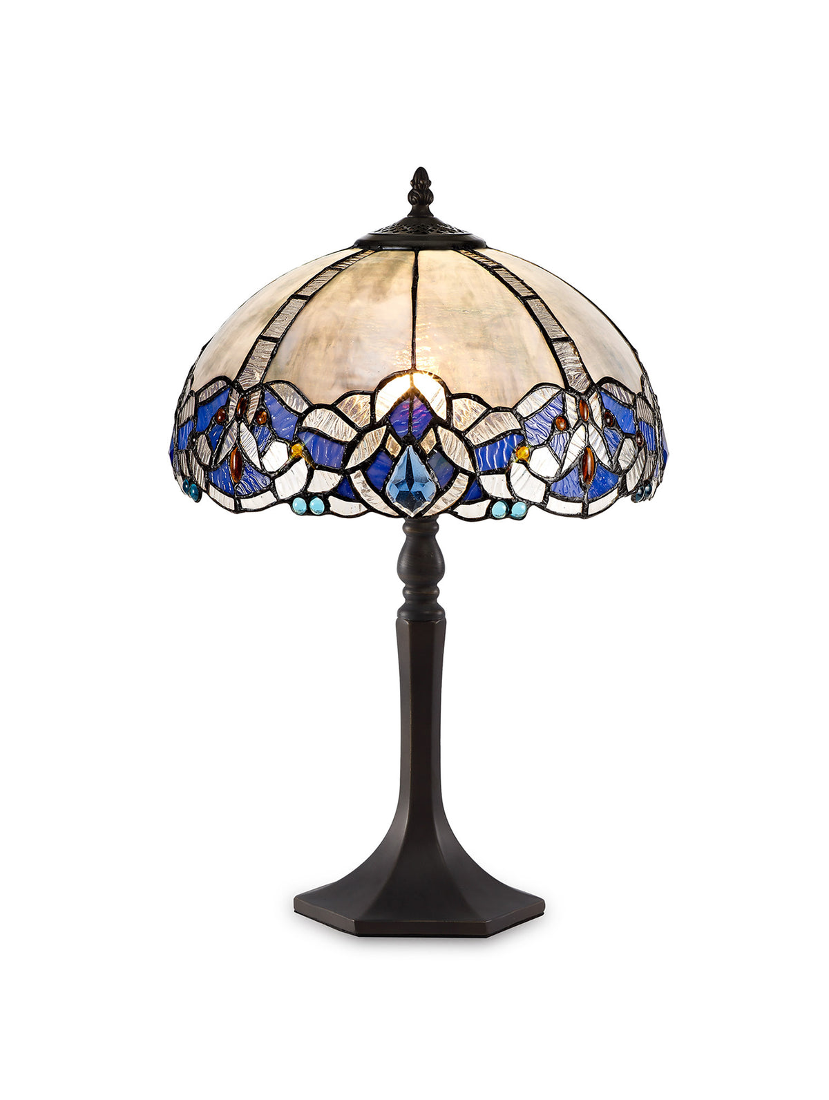 Normand 1 Light Octagonal Table Lamp  EM5410-KHSA