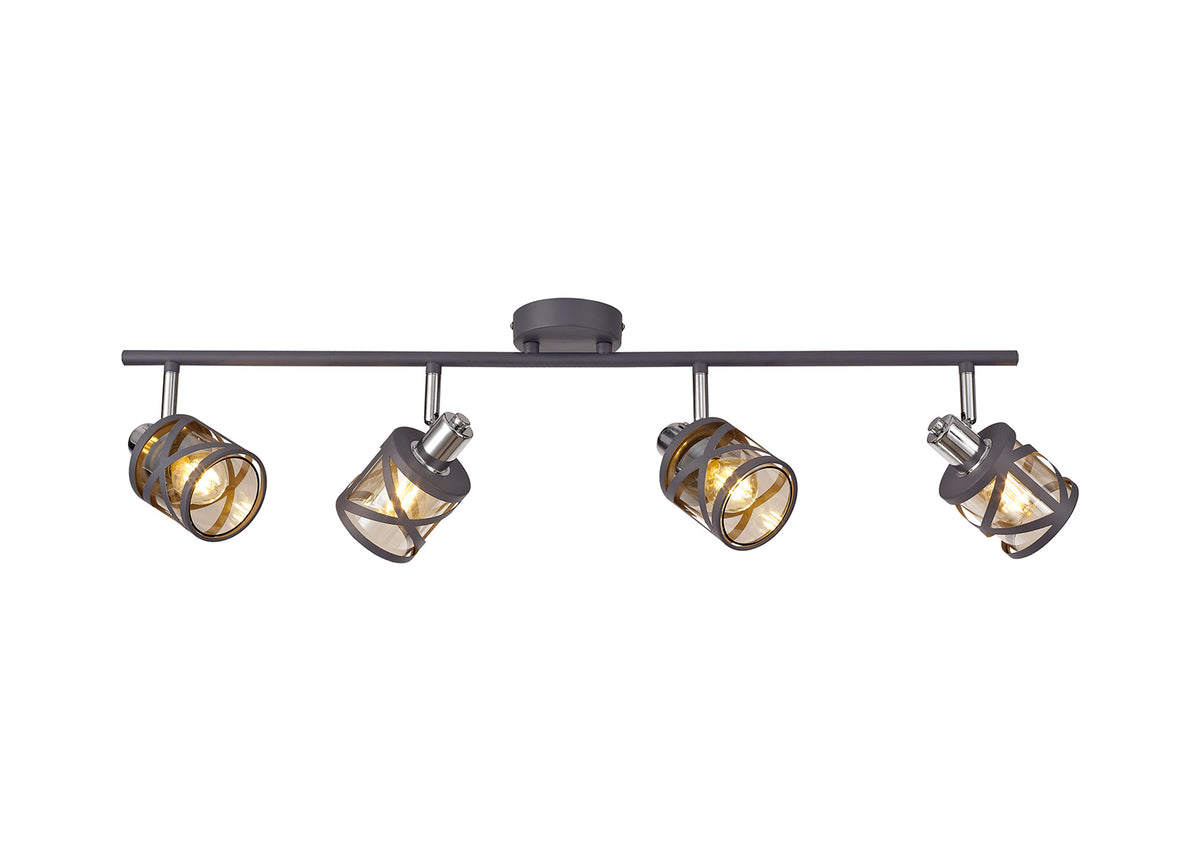 Novarro 4 Linear Bar Light Spotlight  EM3118-HSA