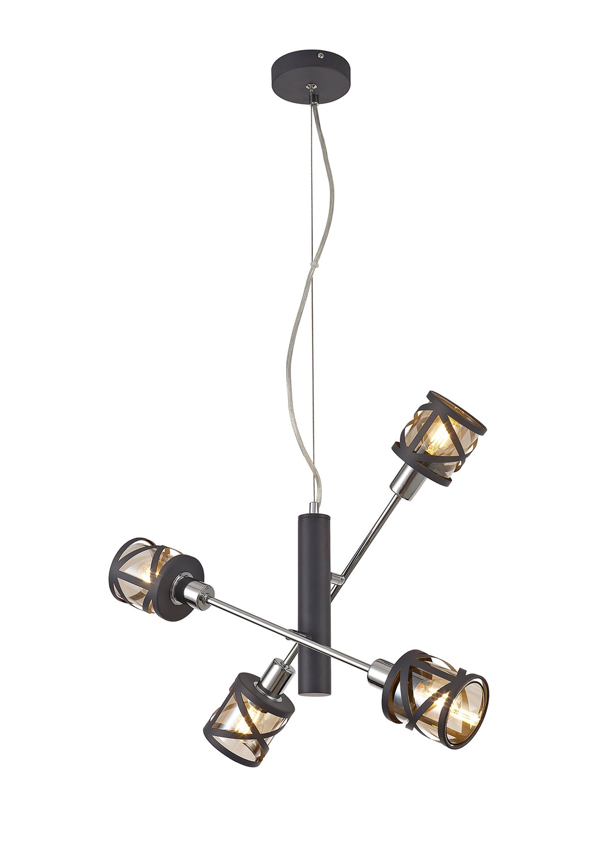 Novarro 4 Light Adjustable Pendant  EM7118-HSA
