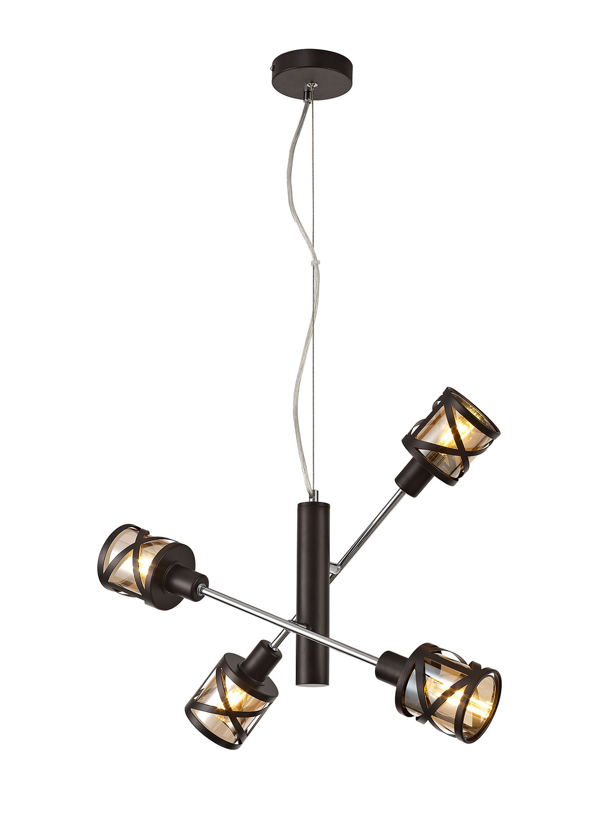 Novarro 4 Light Adjustable Pendant  EM9418-HSA