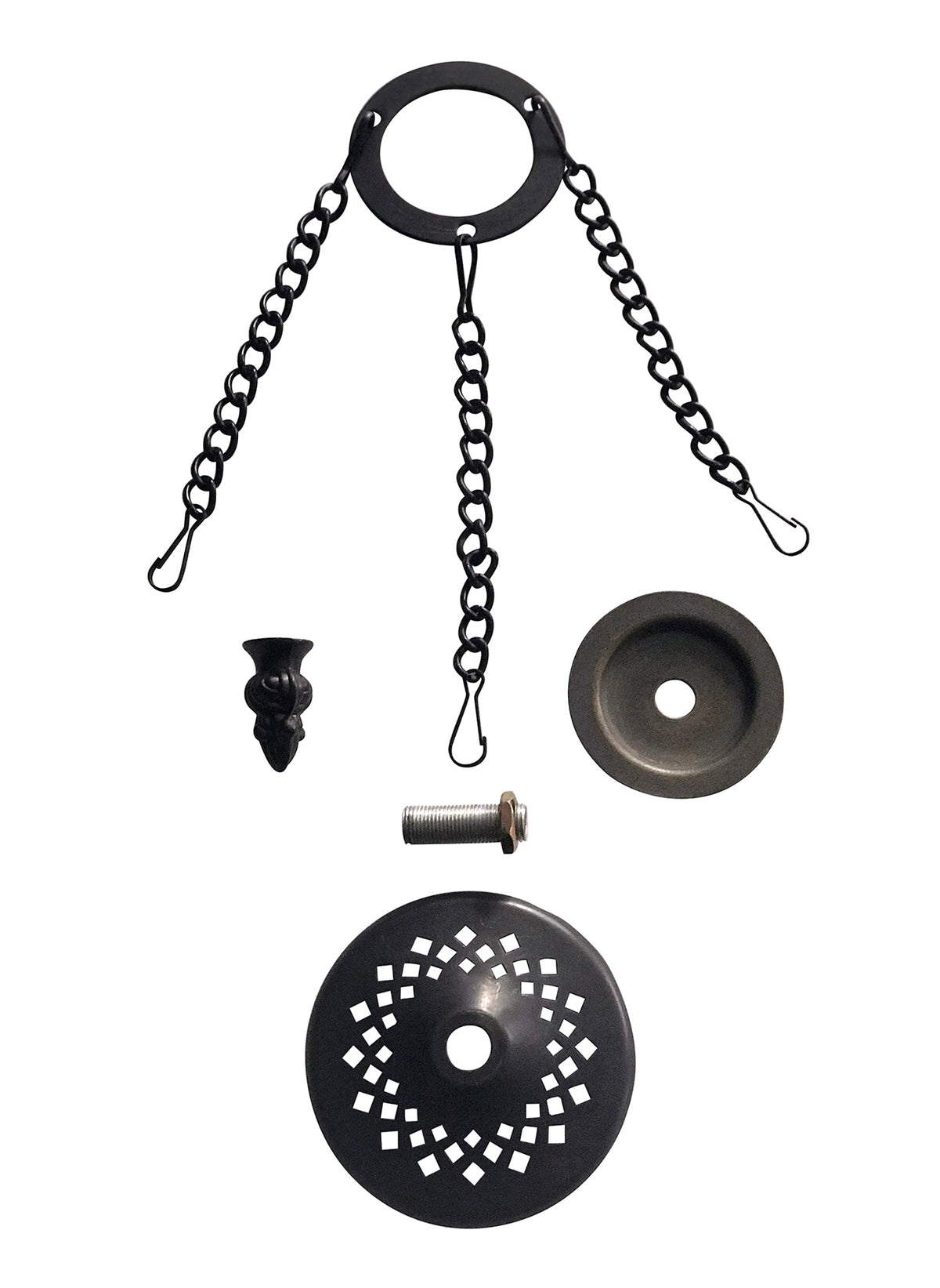 Olmos Non Electric Uplighter Kit For 30cm Tiffany Shades EM8927-HSA