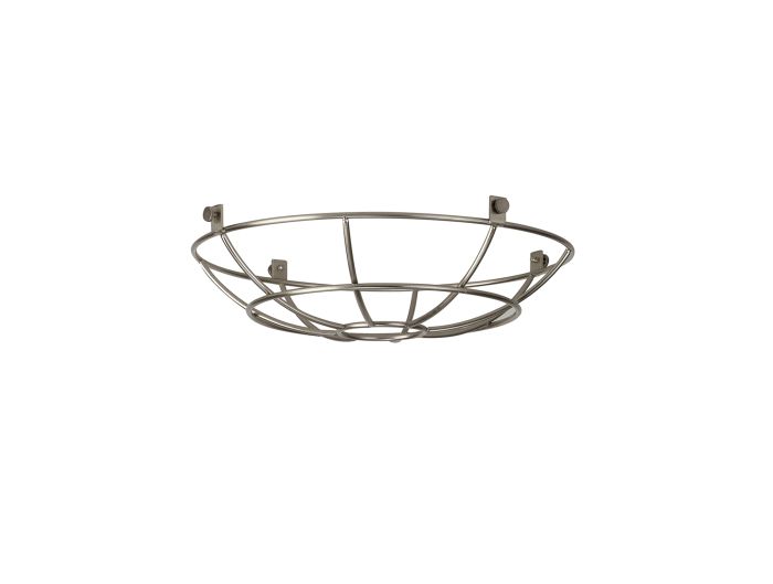 Webb Clip On Shallow Round 25cm Wire Cage Shade, EM0008-HAS