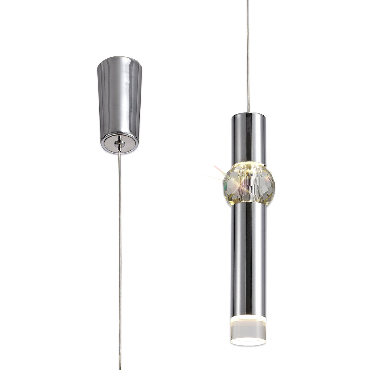 Quaid 1 Light Pendant, EM6437-HSA