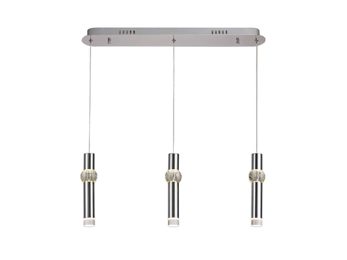 Quaid 3 Light Linear Pendant,  EM7437-HSA