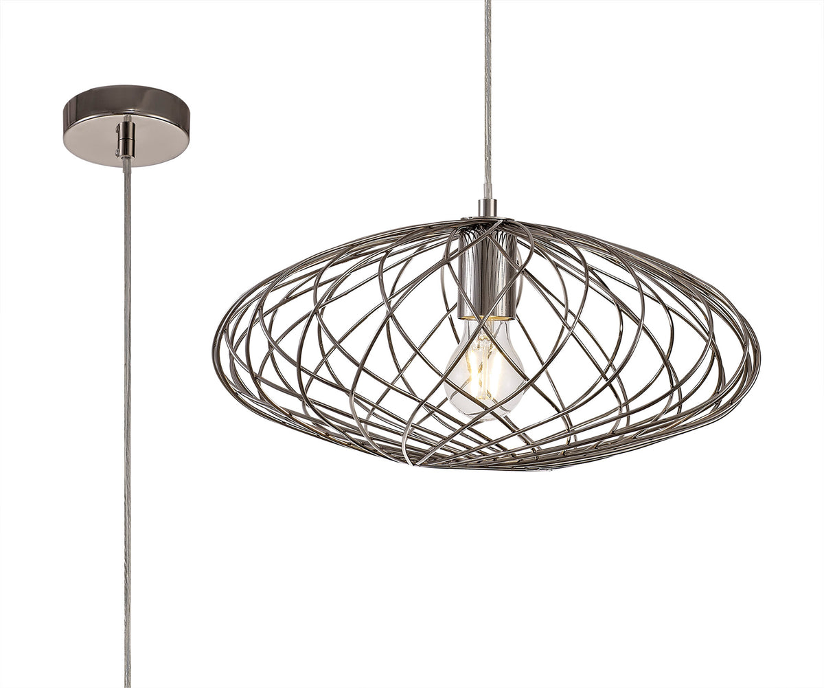 Quinn Elliptical Sphere Pendant, EM5317-HSA