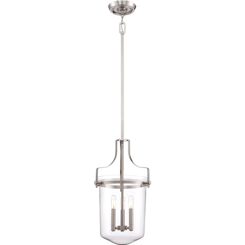 Elstead QZ/PENNSTAT/M BN Quoizel Penn Station Pendant Brushed Nickel