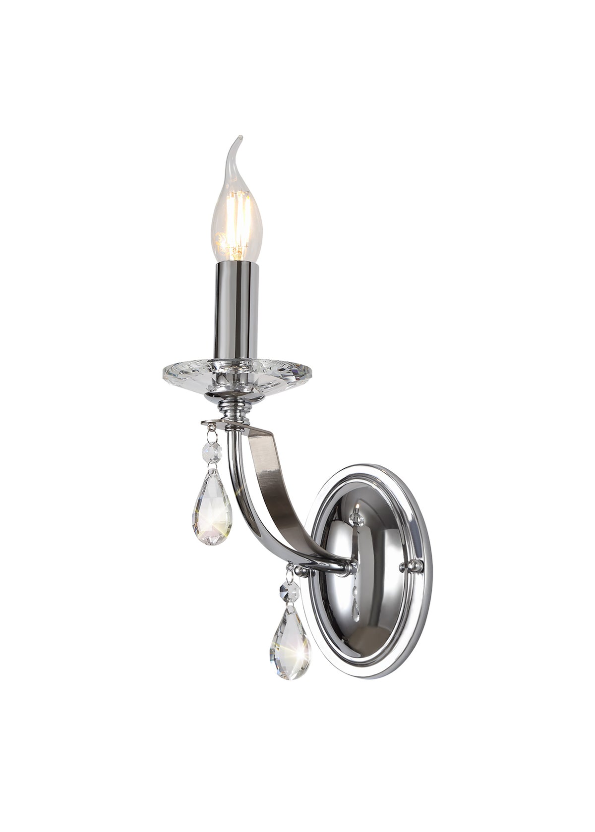 Raye Wall Lamp 1 Light  EM3247-HSA