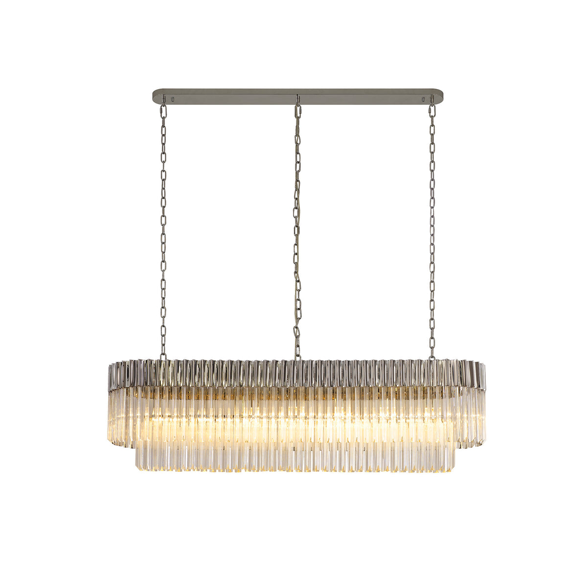 Reynolds Pendant Rectangle 7 Light EM6428-HSA