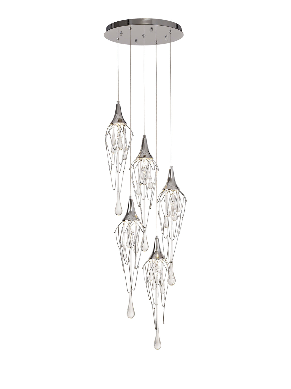 Ryder Pendant Round,  EM7587-HSA