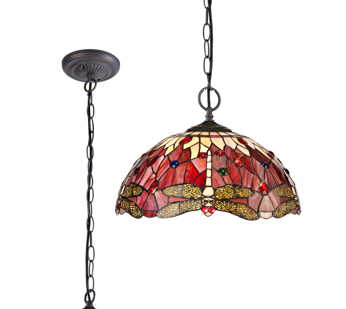 Sarandon 2 Light Downlighter Pendant  EM0010-KHSA