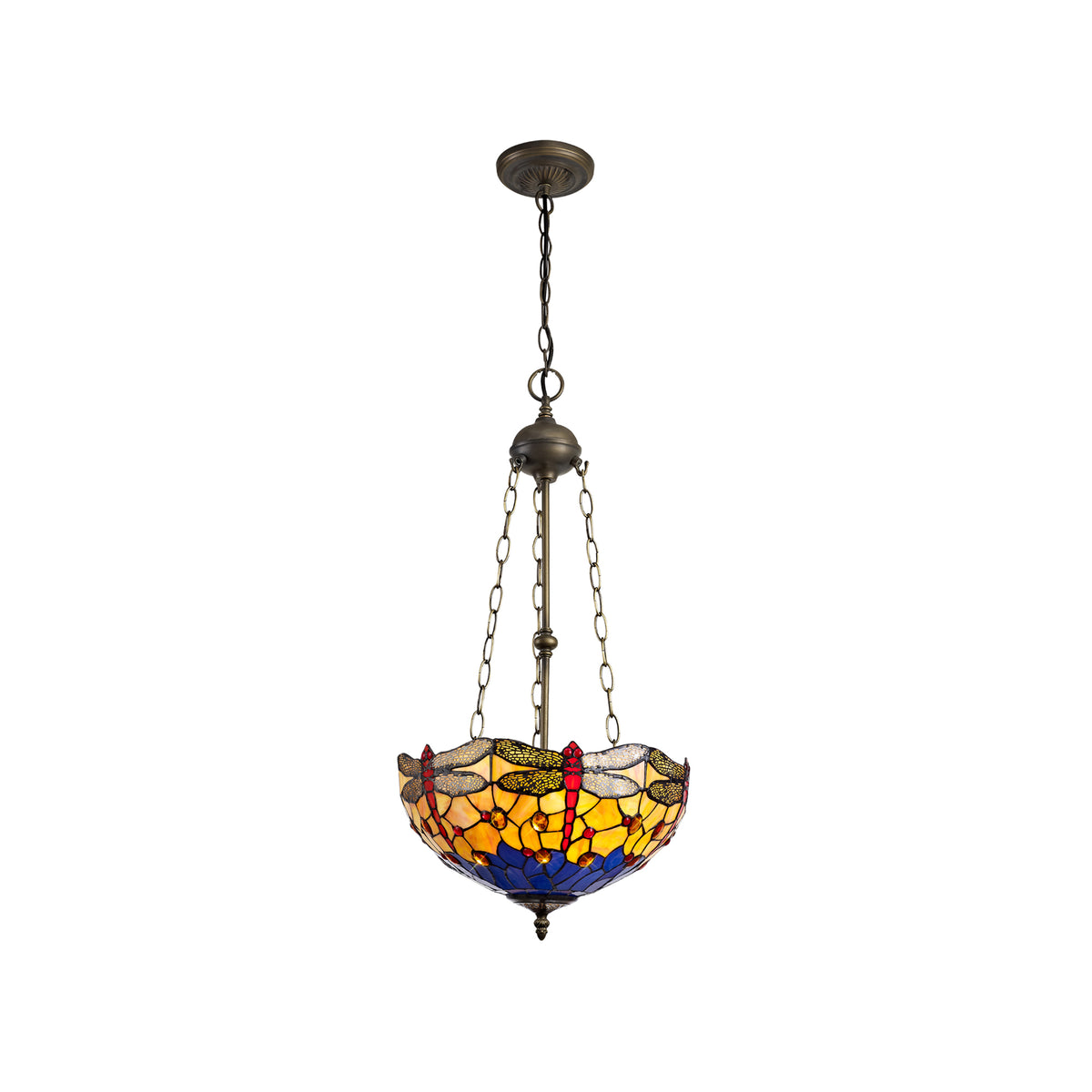 Sarandon 3 Light Uplighter Pendant  EM0800-KHSA
