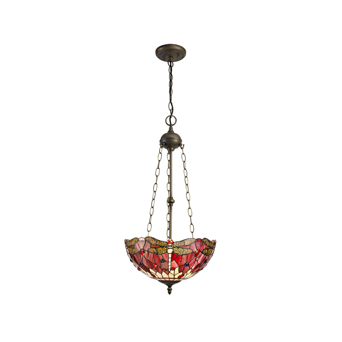 Sarandon 3 Light Uplighter Pendant  EM3010-KHSA