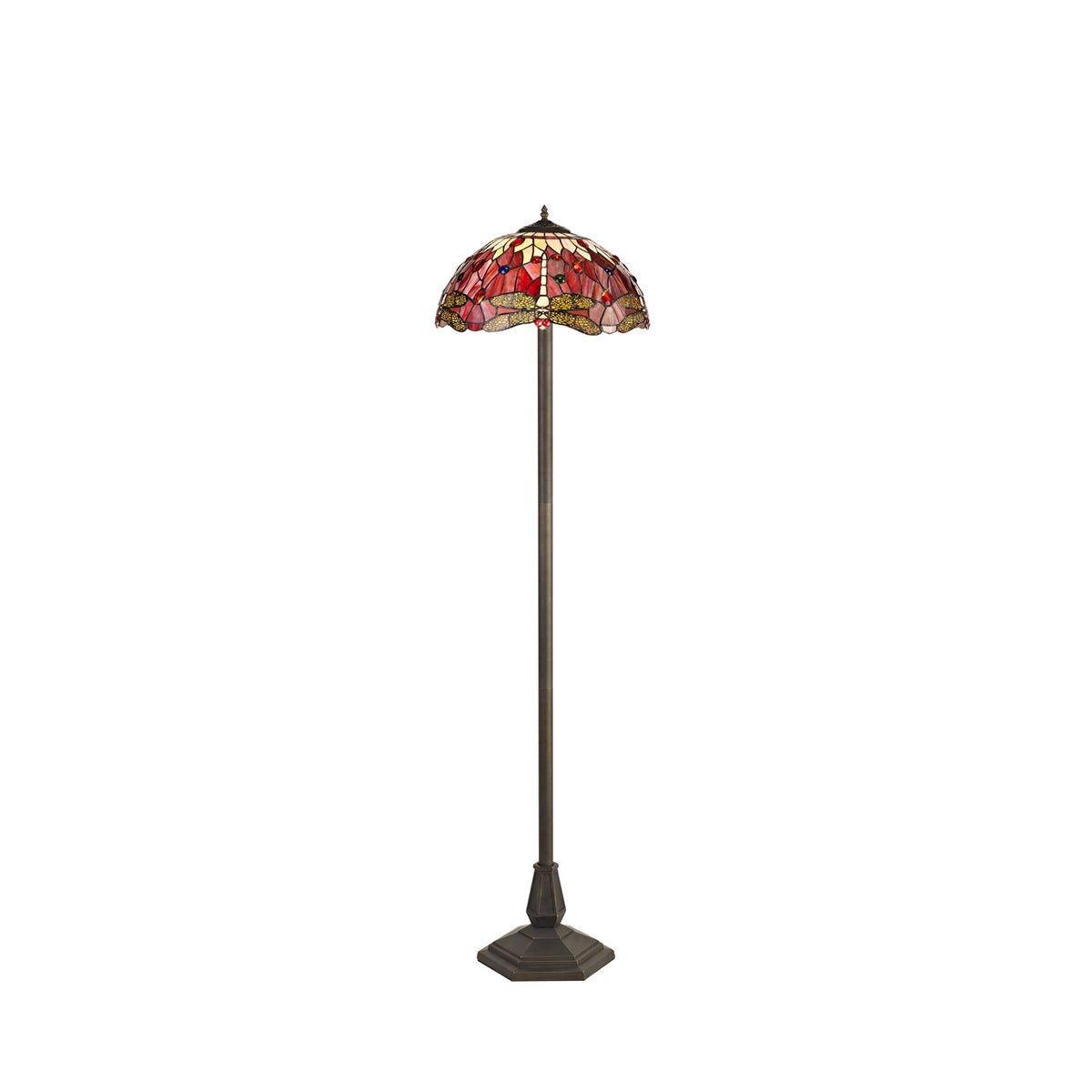Sarandon 2 Light Octagonal Floor Lamp  EM4010-KHSA