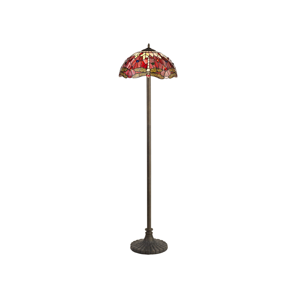 Sarandon 2 Light Stepped Design Floor Lamp  EM5010-KHSA