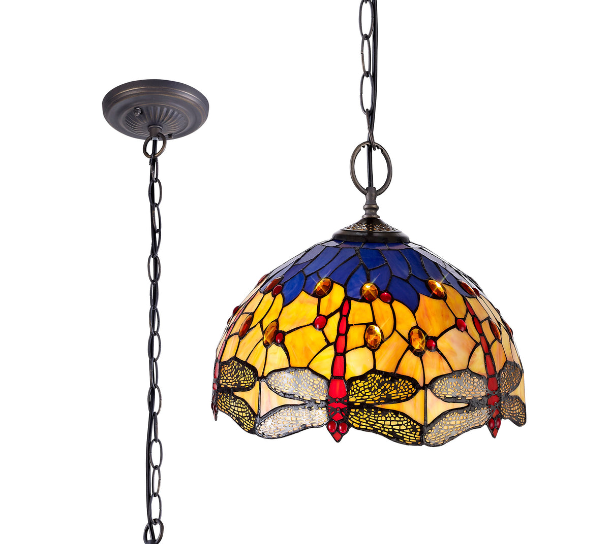 Sarandon 2 Light Downlighter Pendant  EM7700-KHSA