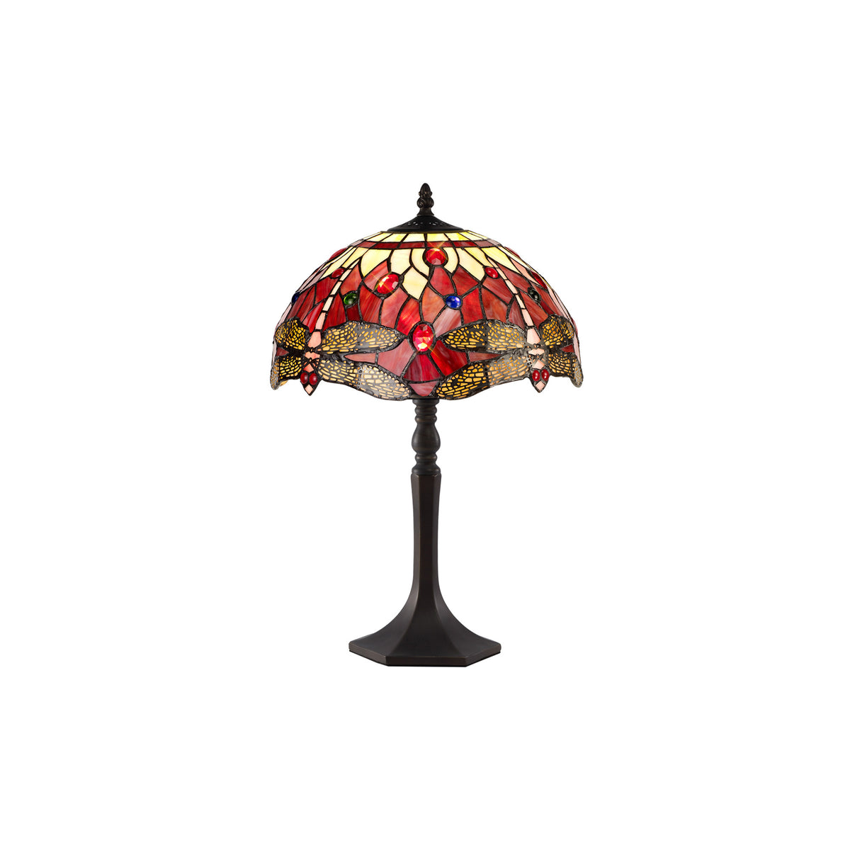 Sarandon 1 Light Octagonal Table Lamp  EM8800-KHSA