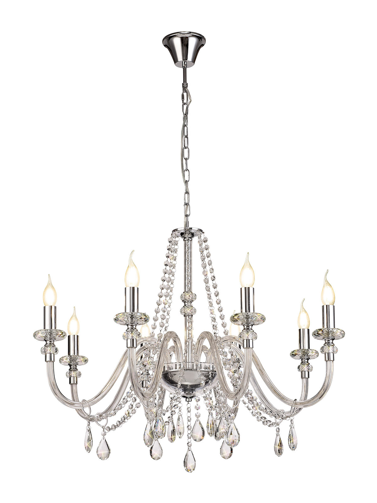 Shirley Chandelier Pendant,  EM1247-HSA