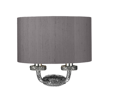 David Hunt SLO3099 Sloane Wall Light Pewter