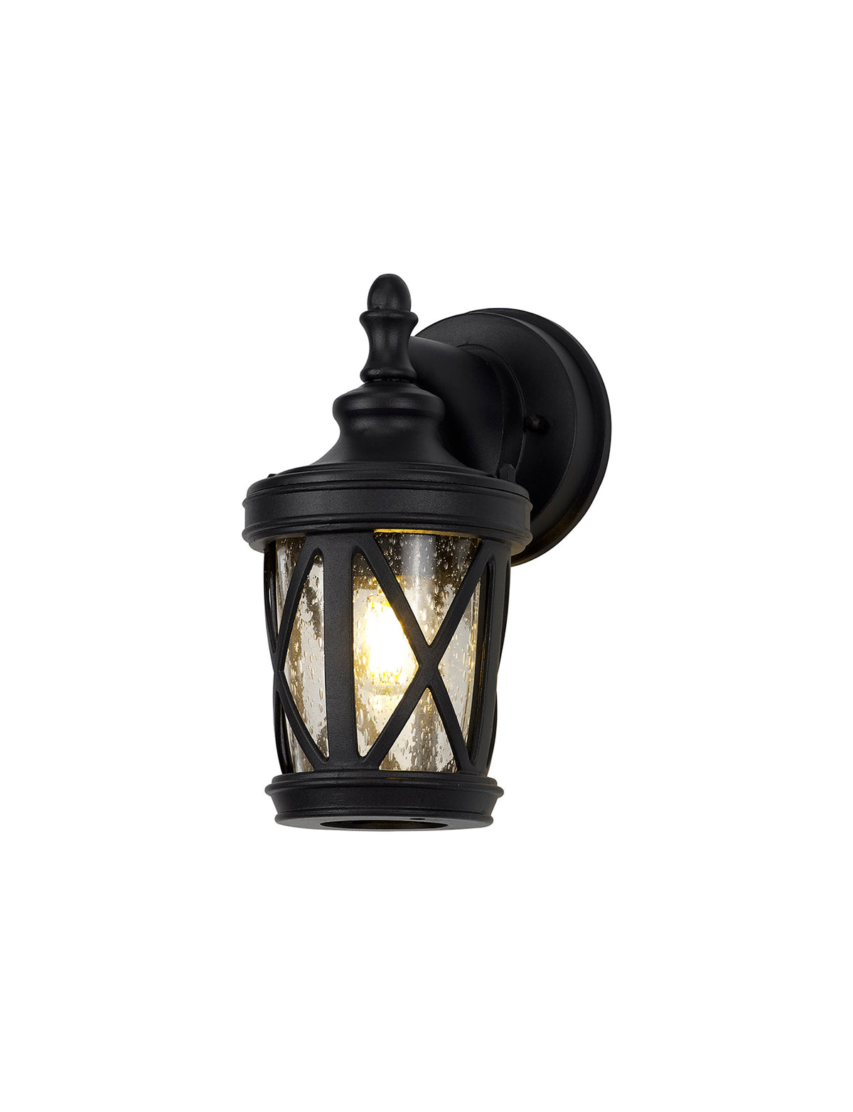 Smith Down Round Criss Cross Wall Lamp, EM7428-HSA