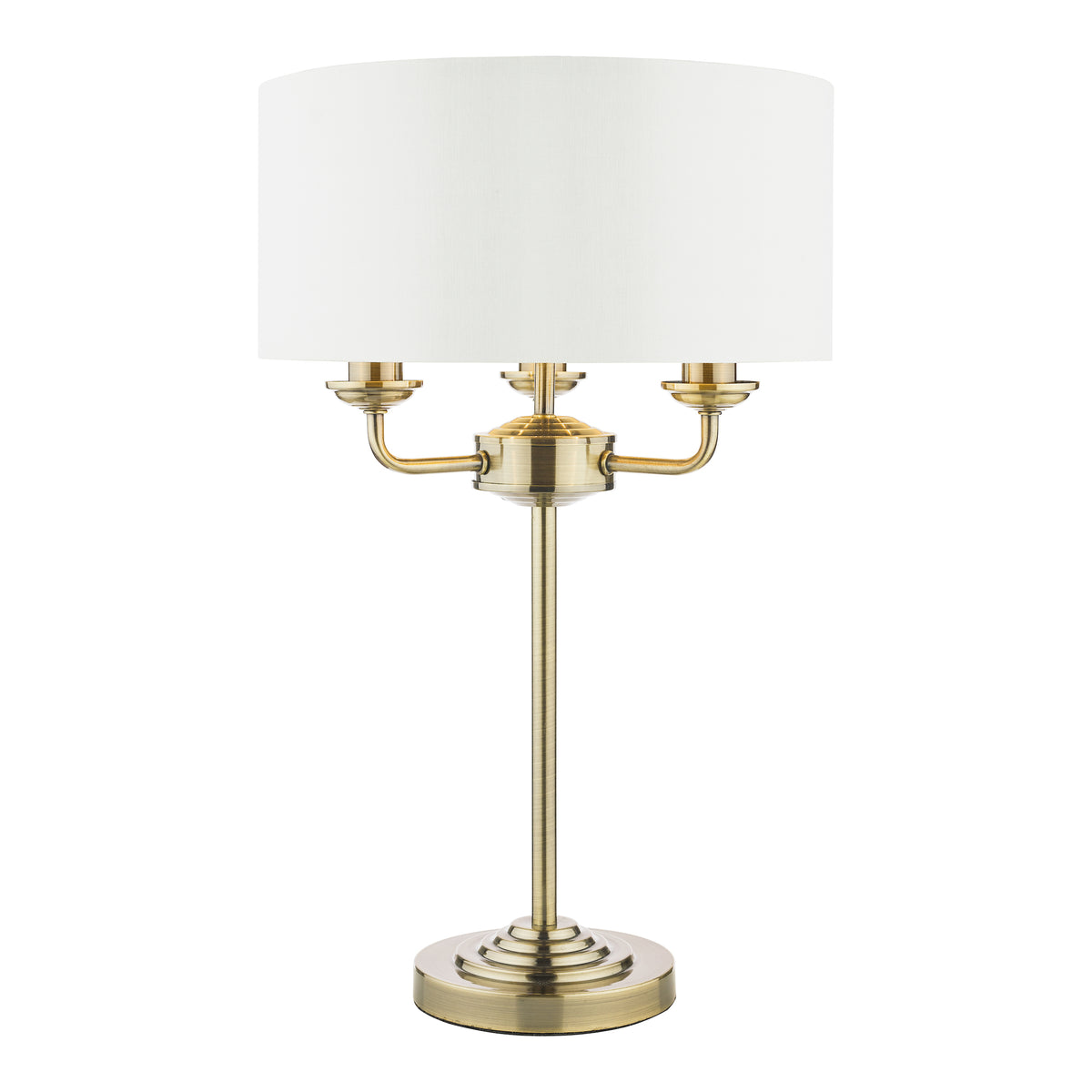 Laura Ashley LA3655967-Q Sorrento Table Lamp Antique Brass