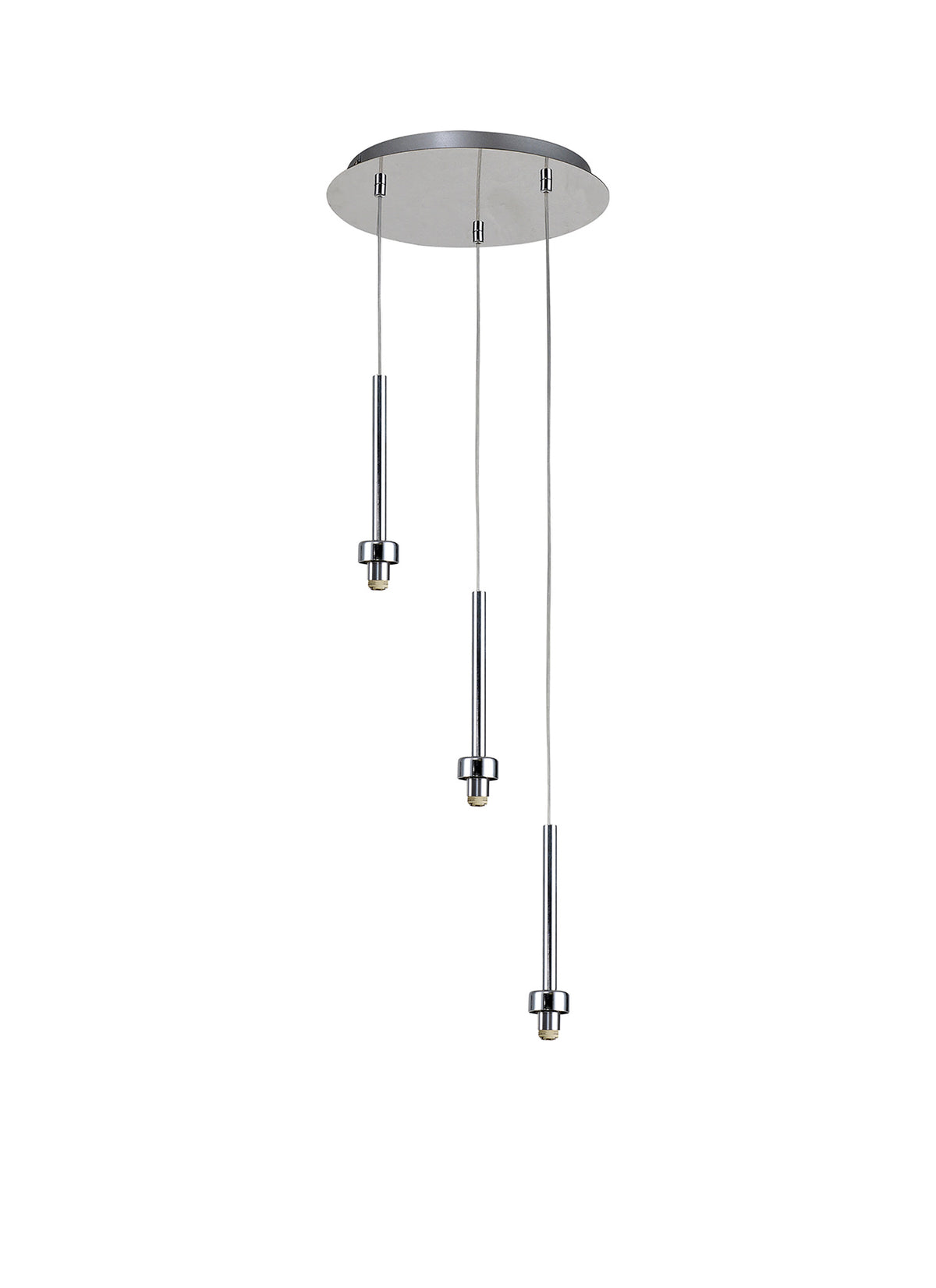 Spacek 3 Light G9 Universal 2m Round Pendant