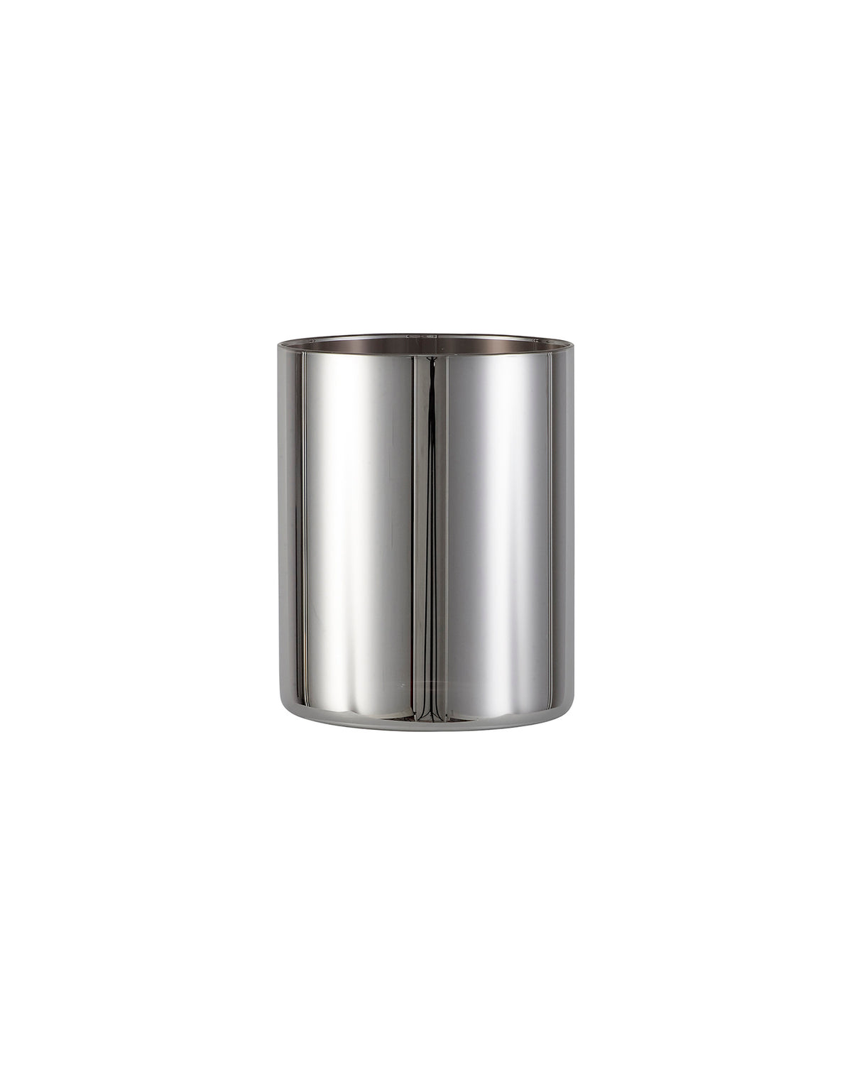 Spacek 120x150mm Medium Cylinder Chrome Glass Shade EM1267-HSA