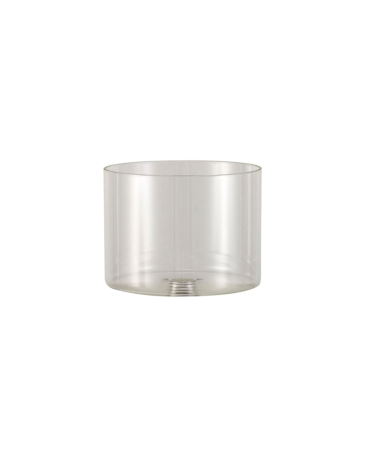 Spacek 150x110mm Short Cylinder Clear Glass Shade EM2367-HSA