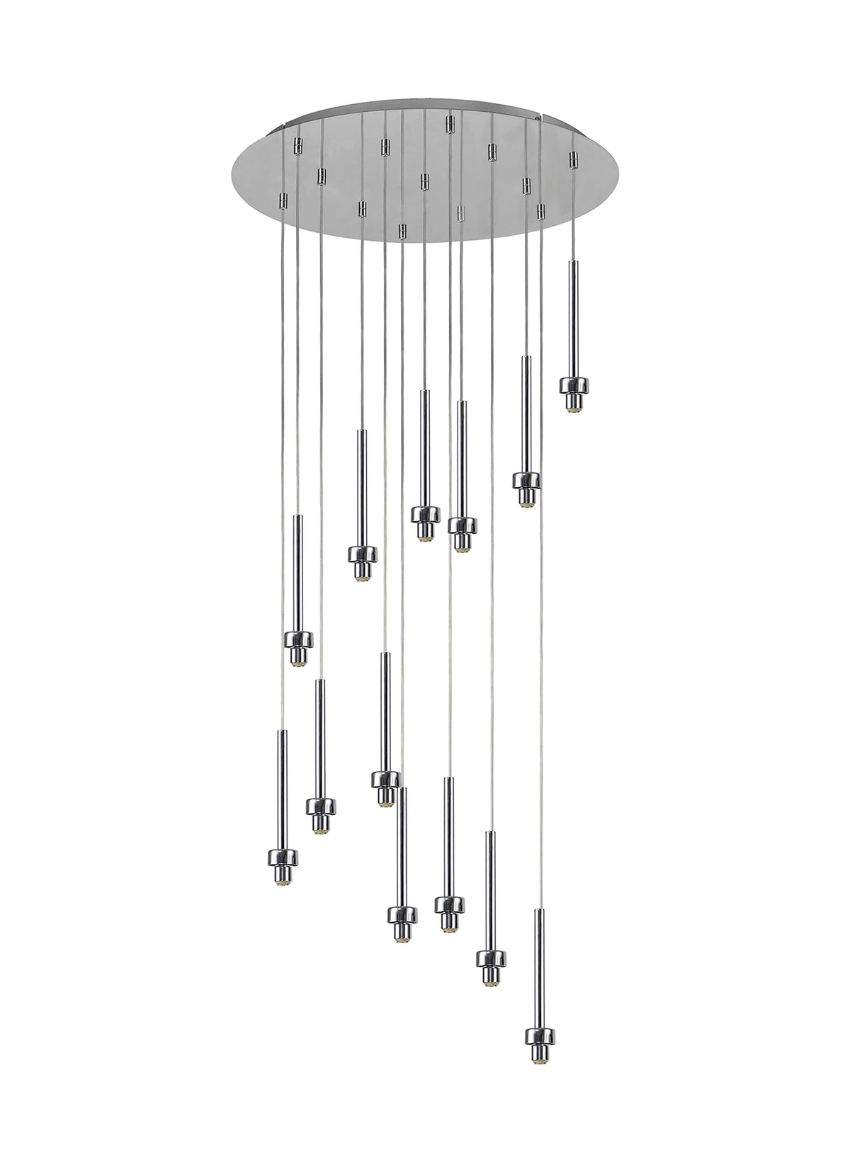 Spacek 13 Light G9 Universal 2.5m Round Multiple Pendant