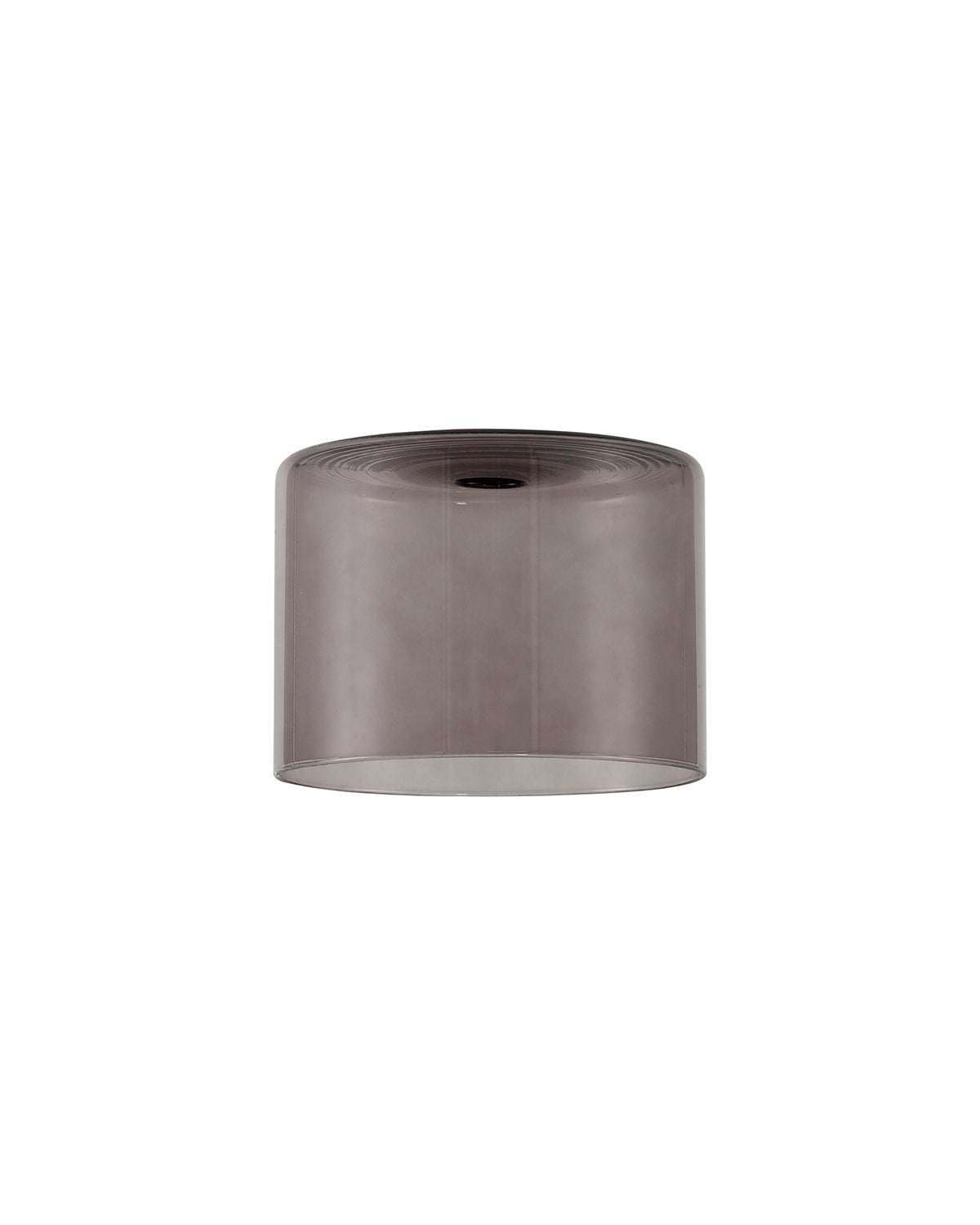 Spacek 150x110mm Short Cylinder Smoke Glass Shade EM5367-HSA