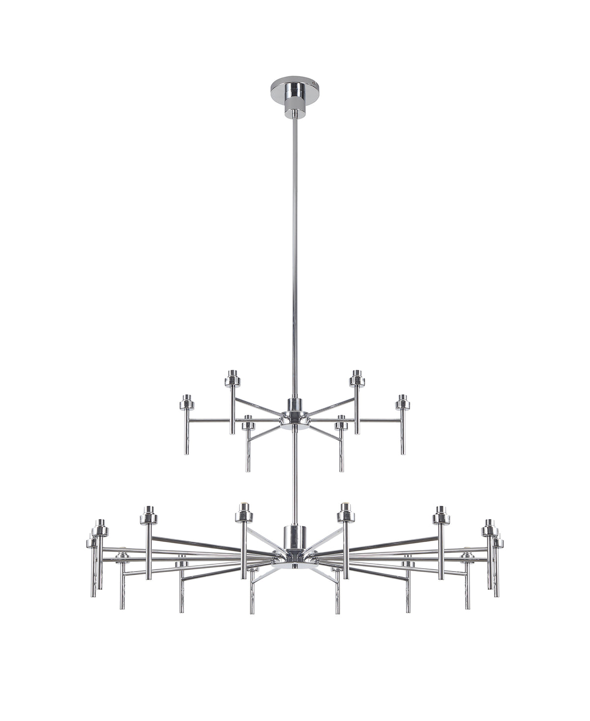 Spacek Polished Chrome 20 Light G9 Universal 2-Tier Light,  EM5608-HSA