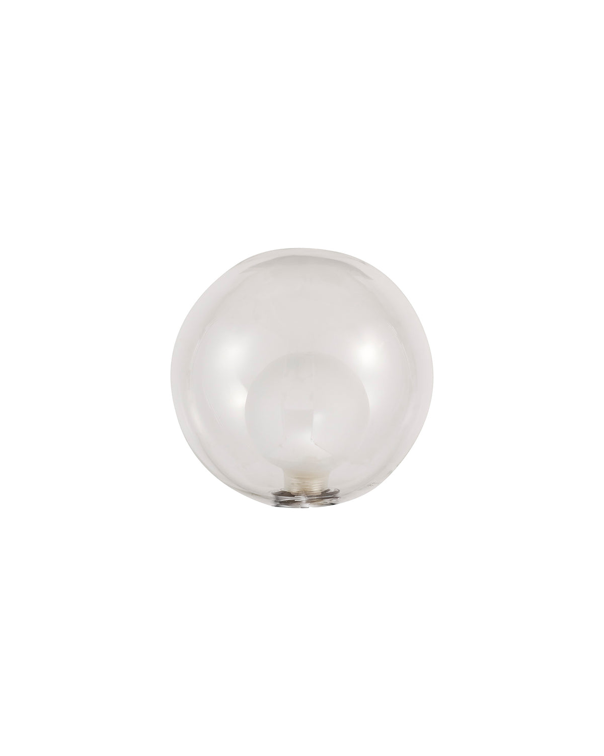 Spacek 140mm Round Clear With Inner Frosted Globe Glass Shade EM8367-HSA