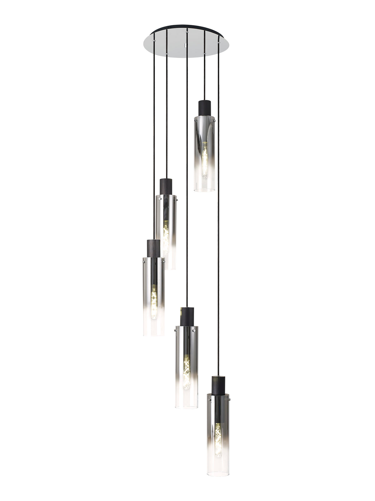 Valentino 2 Round 5 Light Pendant, EM0948-HSA