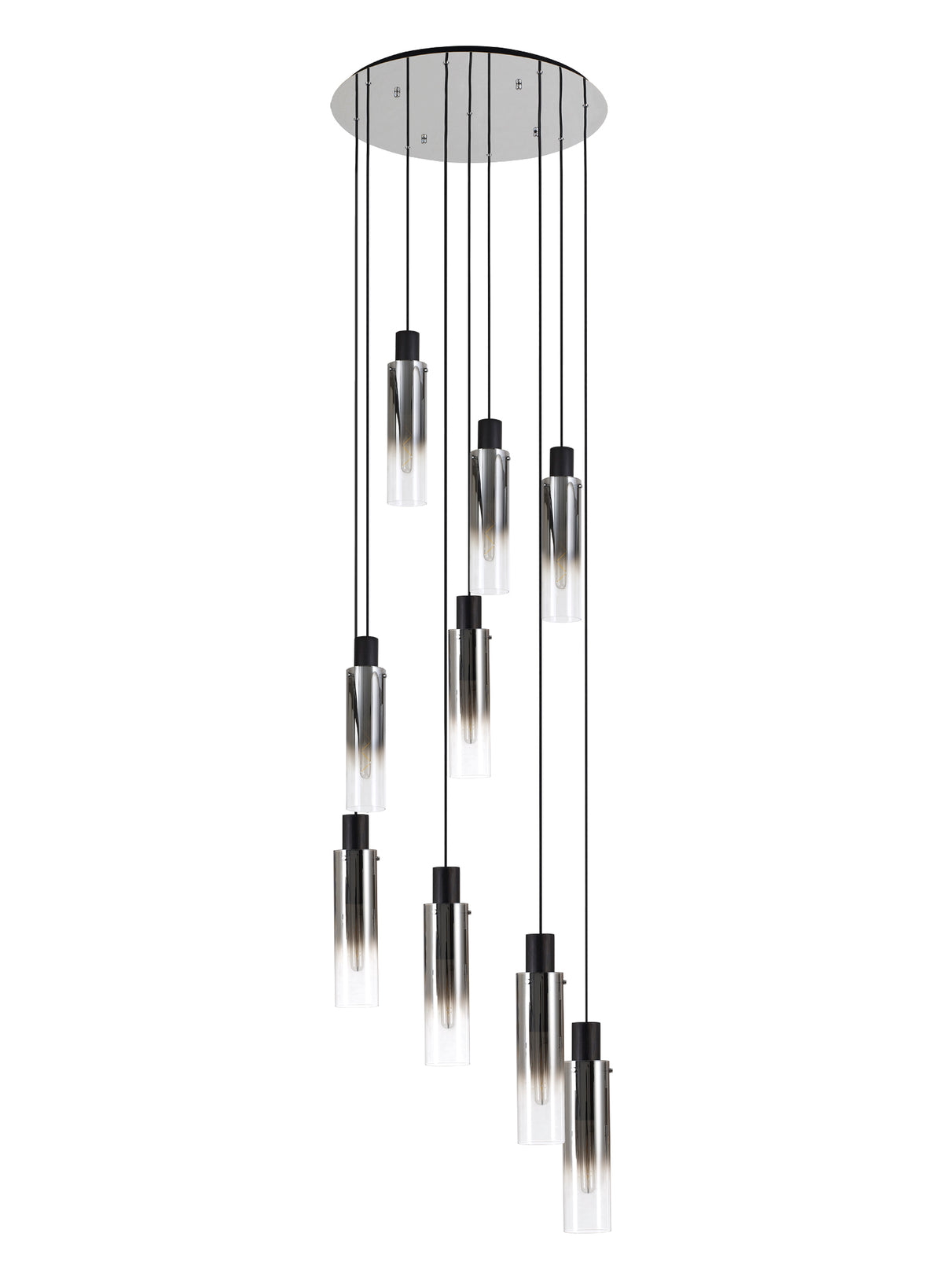 Valentino 2 Round 9 Light Pendant, EM1948-HSA