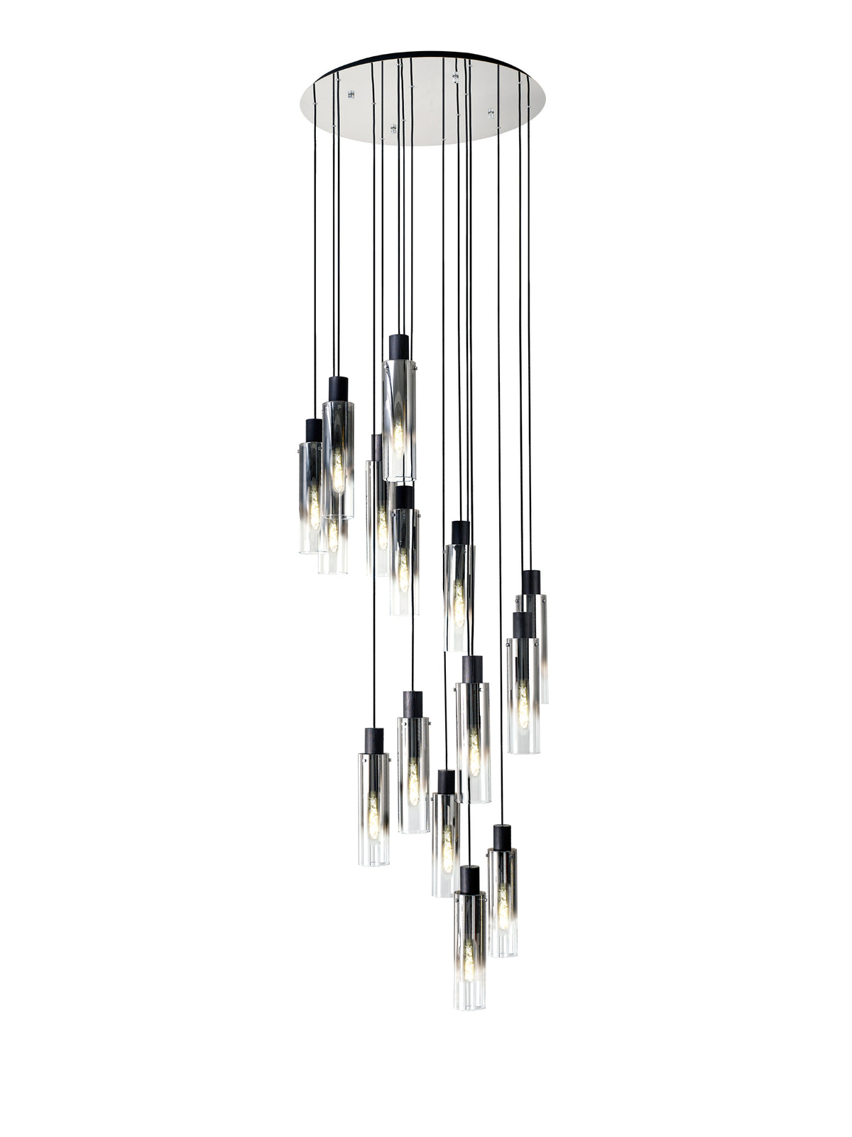 Valentino 2 Round 15 Light Pendant, EM2948-HSA