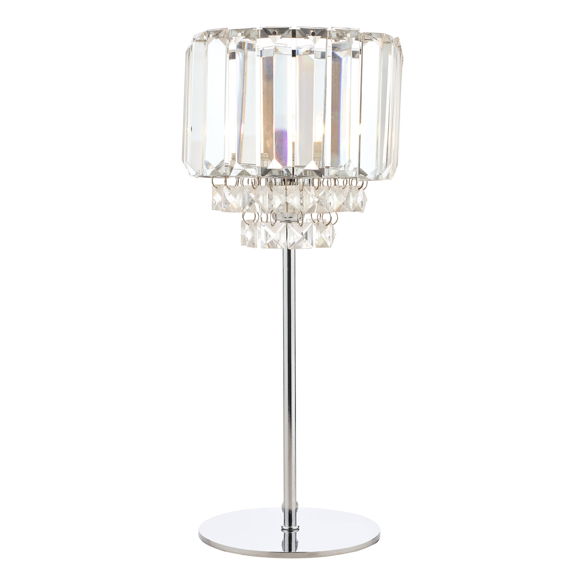 Laura Ashley LA3569659-Q Vienna Table Lamp Chrome