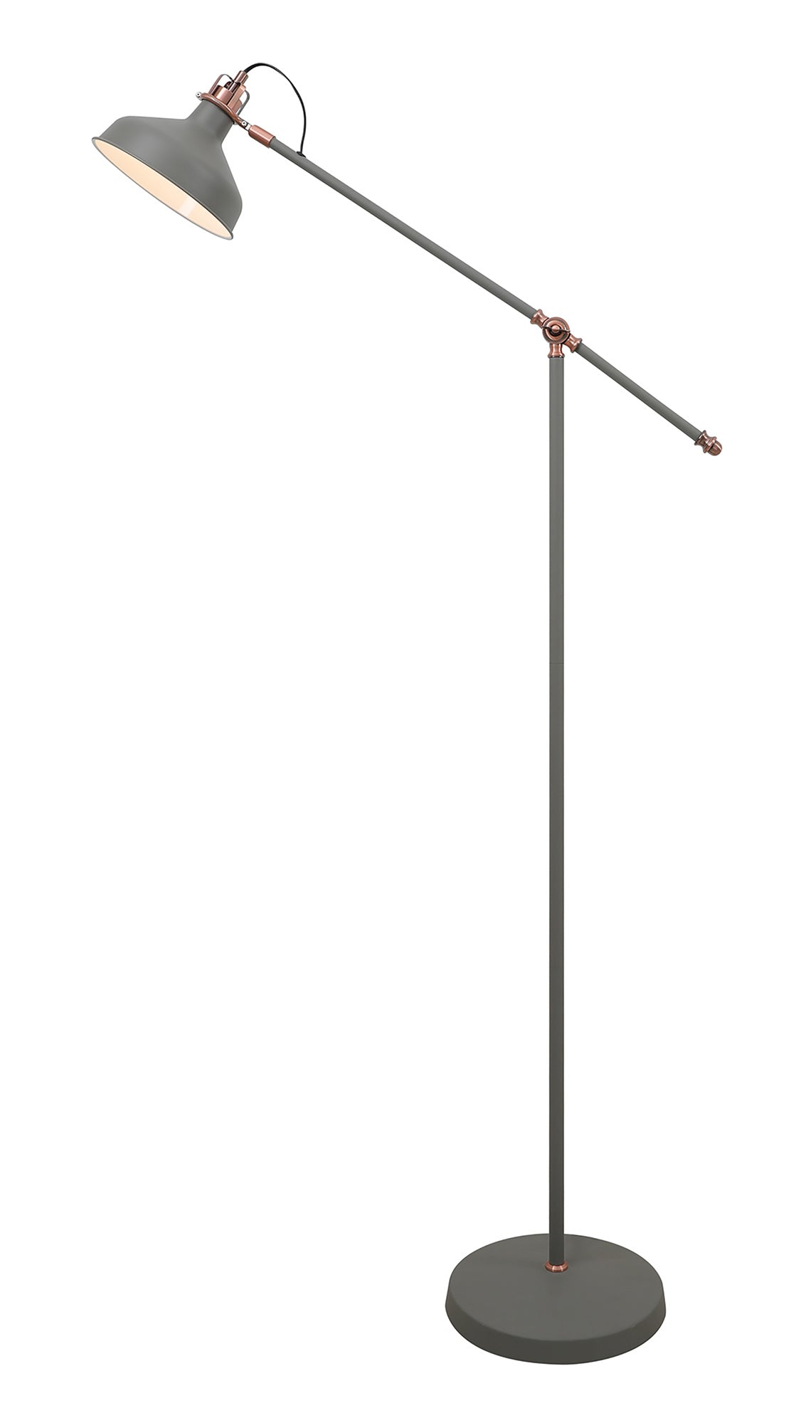 Warrick Adjustable Floor Lamp, EM8007-HSA