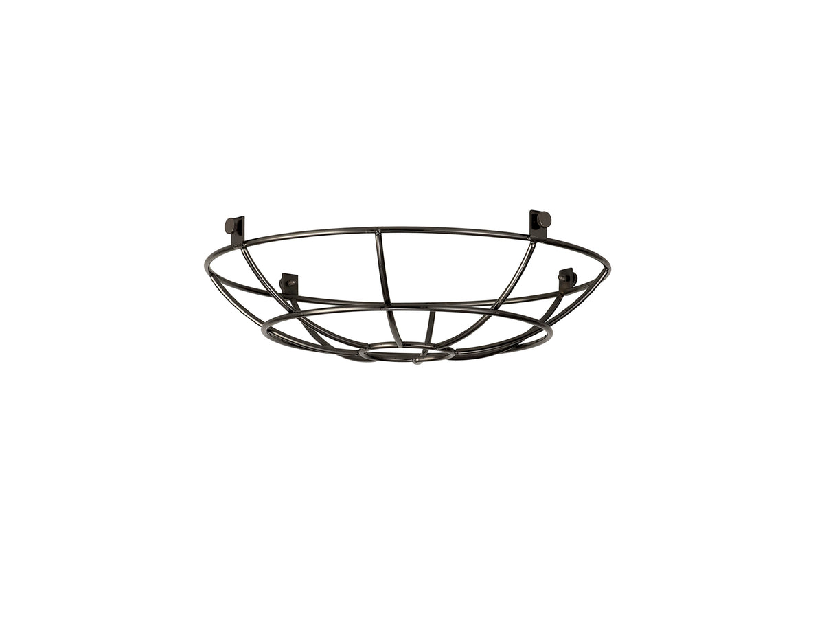 Webb Clip On Shallow Round 25cm Wire Cage Shade, EM1008-HSA