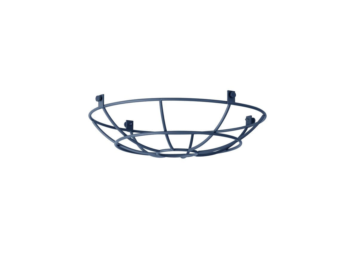 Webb Clip On Shallow Round 25cm Wire Cage Shade, EM2008-HSA