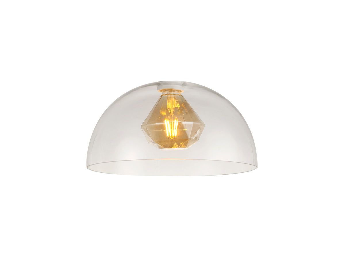 Webb Dome 29cm Glass Shade, EM3697-HSA