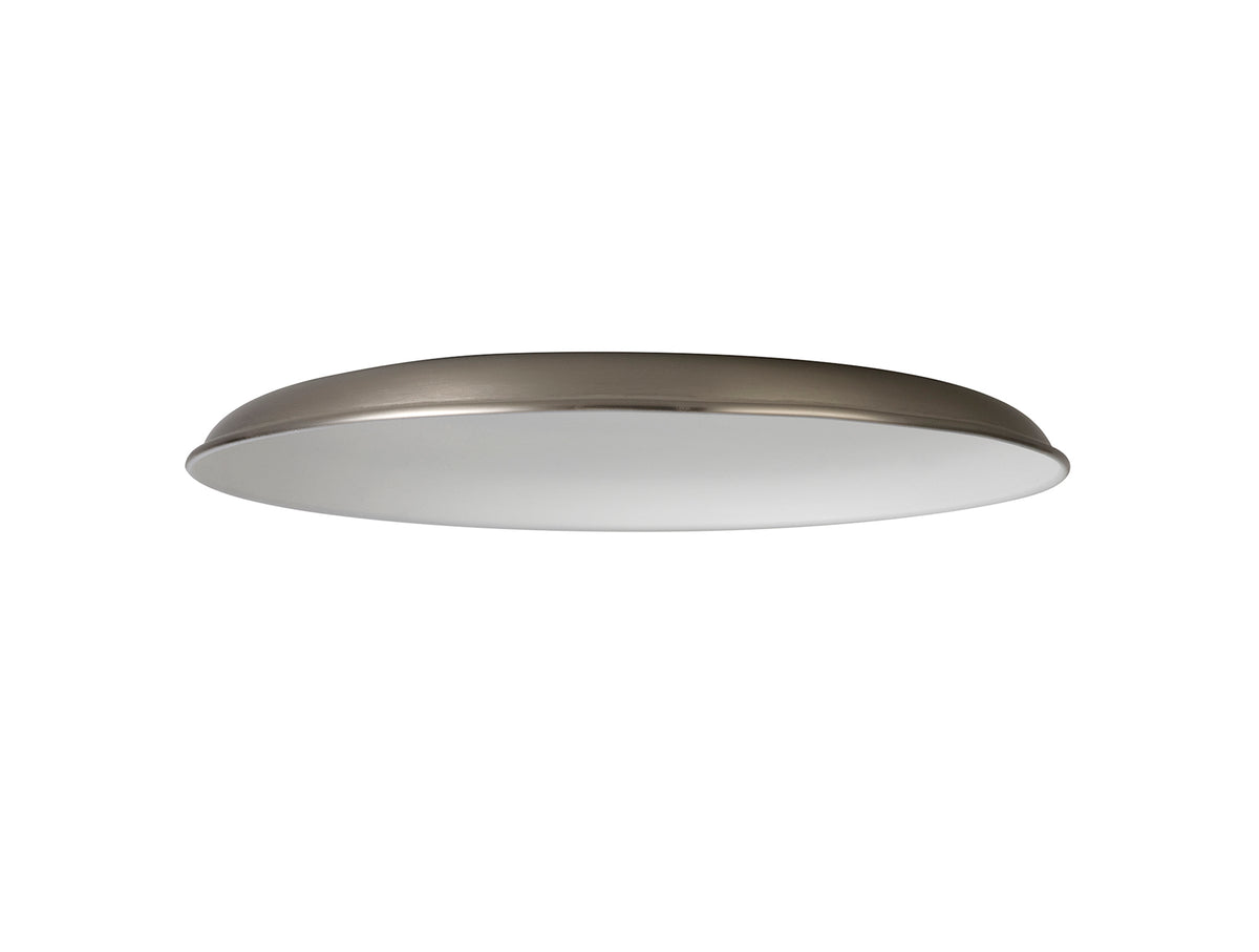 Webb Round Flat Metal 35cm Lampshade, EM4097-HSA