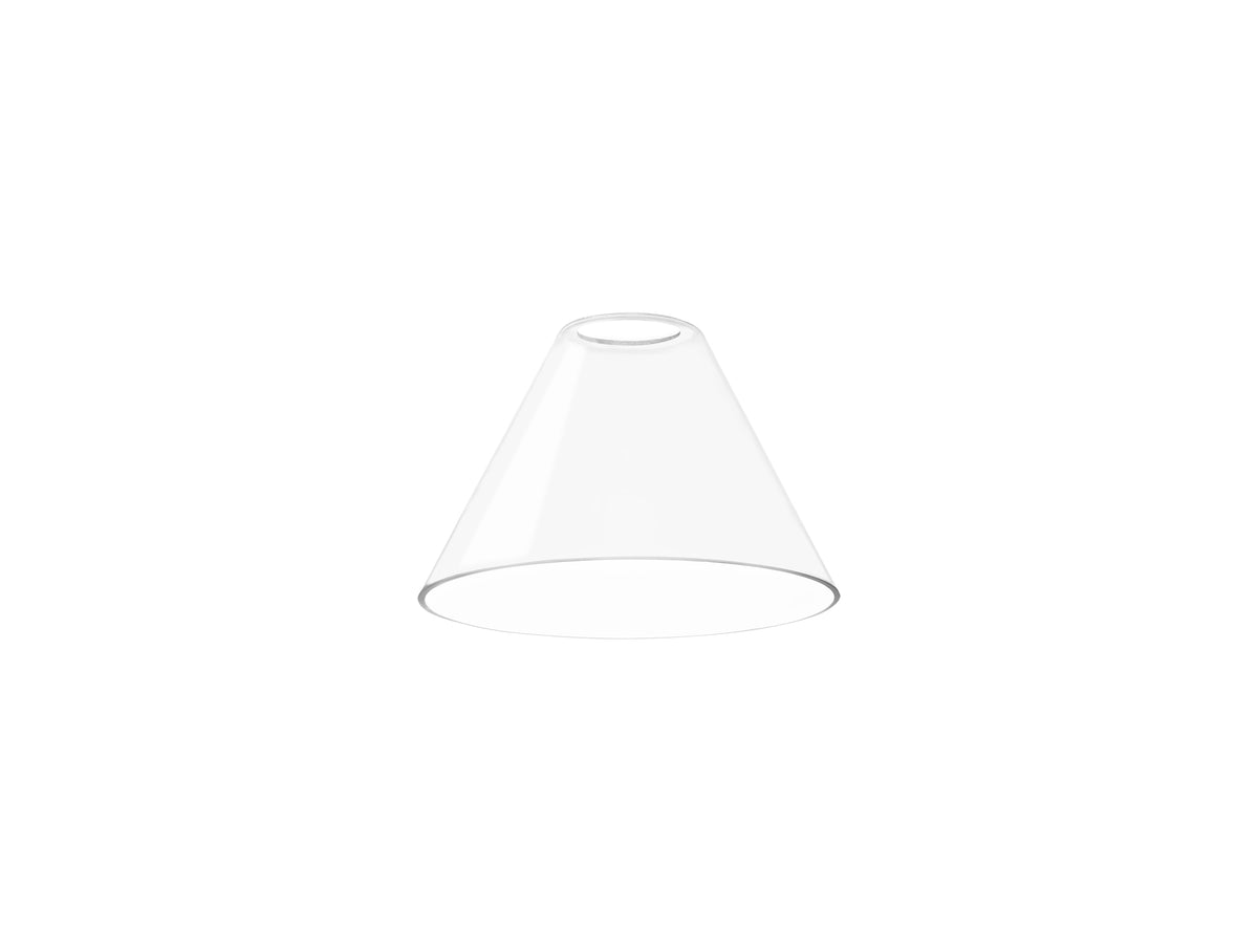 Webb Cone 18cm Glass Shade, EM4697-HSA