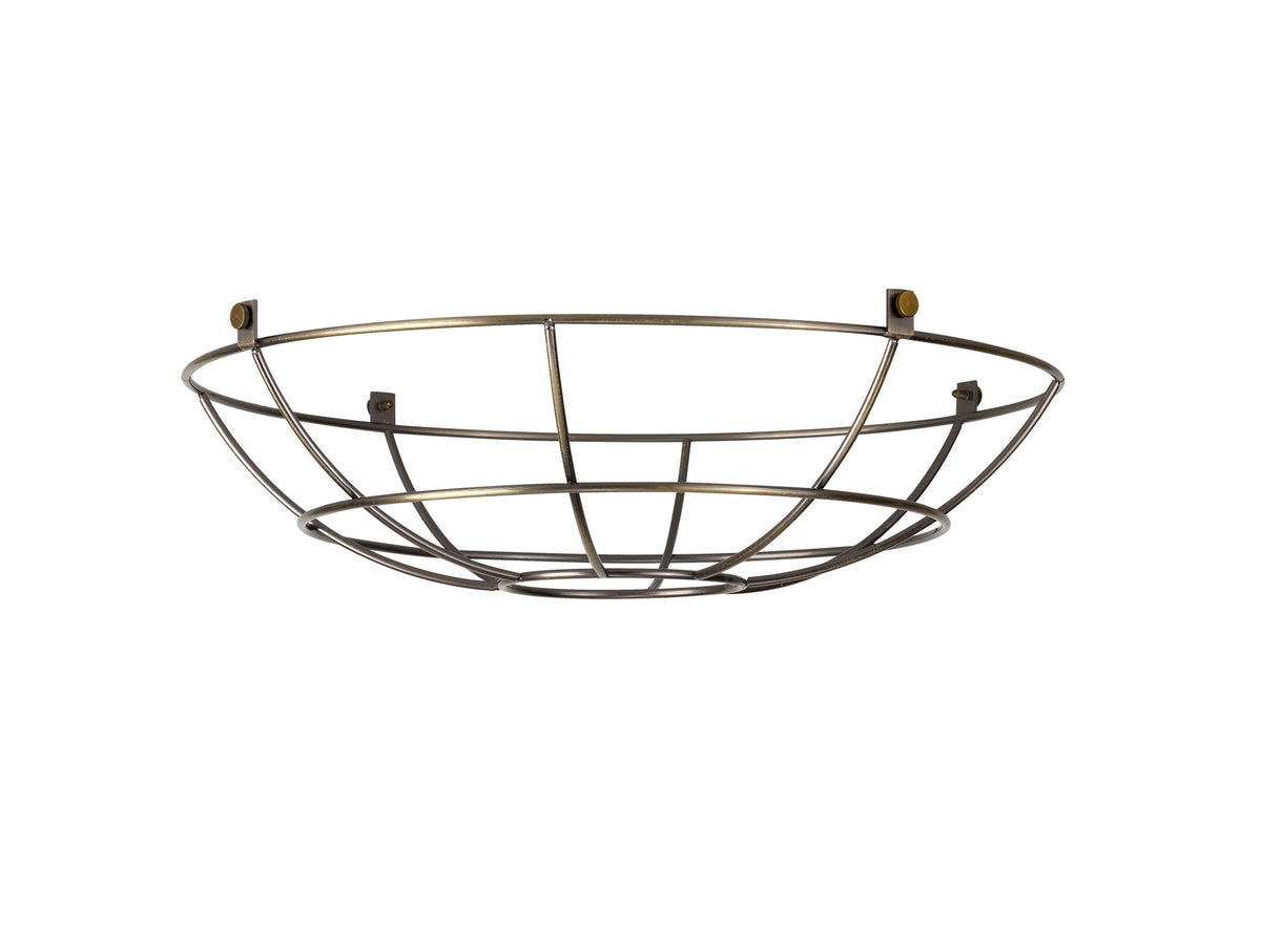 Webb Clip On Shallow Round 35cm Wire Cage Shade, EM5008-HSA