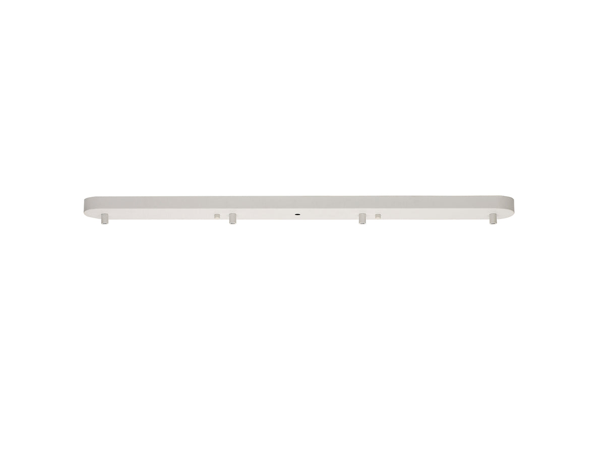 Webb 4 Hole 800mm White Ceiling Plate, EM5618-HSA