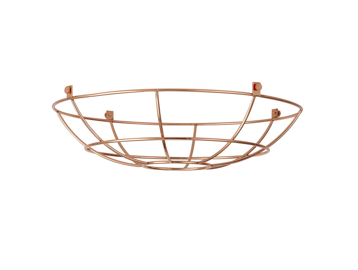 Webb Clip On Shallow Round 35cm Wire Cage Shade, EM7008-HSA