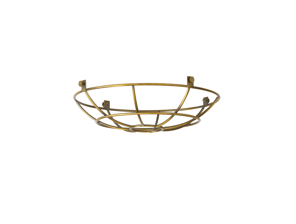 Webb Clip On Shallow Round 25cm Wire Cage Shade, EM7997-HSA