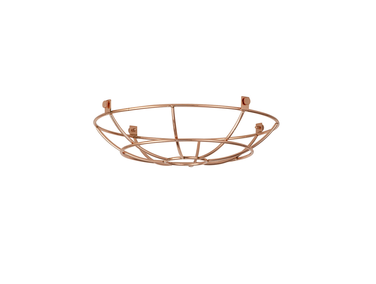 Webb Clip On Shallow Round 25cm Wire Cage Shade, EM8997-HSA
